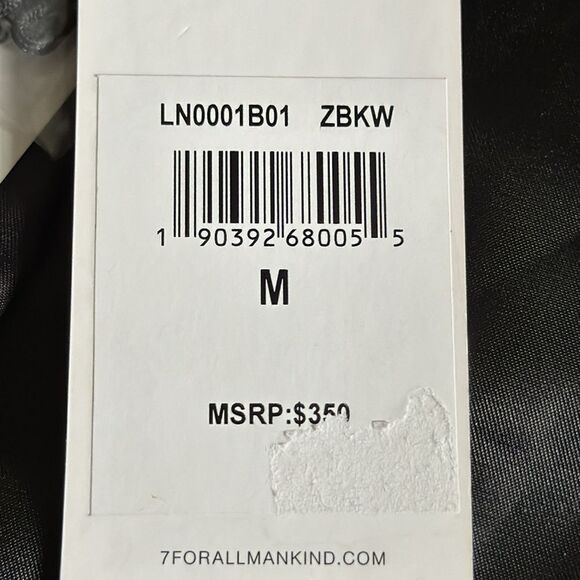 7 For All Mankind Women’s Faux Fur Zebra Print Jacket Sz M NWT - Picture 6 of 11